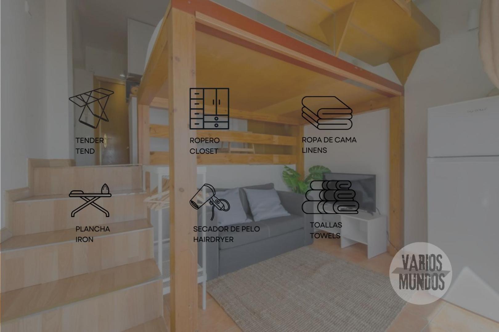 Апартаменти Nuevo Atico Loft 1Hab 3Pax En La Plaza De Chueca Мадрид Екстер'єр фото